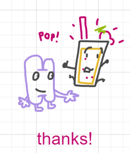 A panel from What's The Point, episode five of the Board Boards object show by Furretwalk/WalkingFurret.